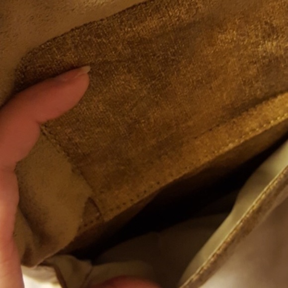 Big Buddha Cross Body Camel Purse - Picture 3 of 5